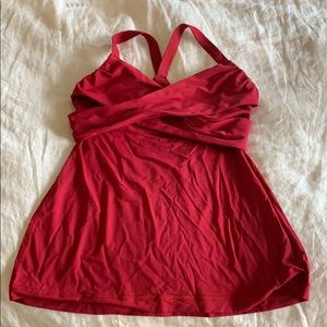 Lululemon crisscross workout top